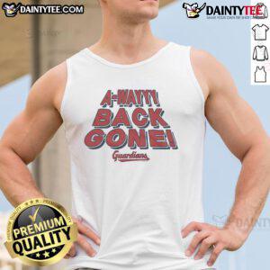 Good Cleveland Guardians A Wayyy Back Gone tank top featuring vibrant team colors and a stylish design for fans.