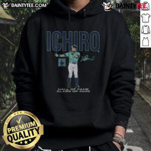 Alternative view of Good Ichiro Suzuki Hall Of Fame Inductee Class Of 2025 T-Shirt
