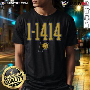 Good Indiana Pacers 1-1414 T-Shirt featuring vibrant team colors and logo, perfect for fans and casual wear.