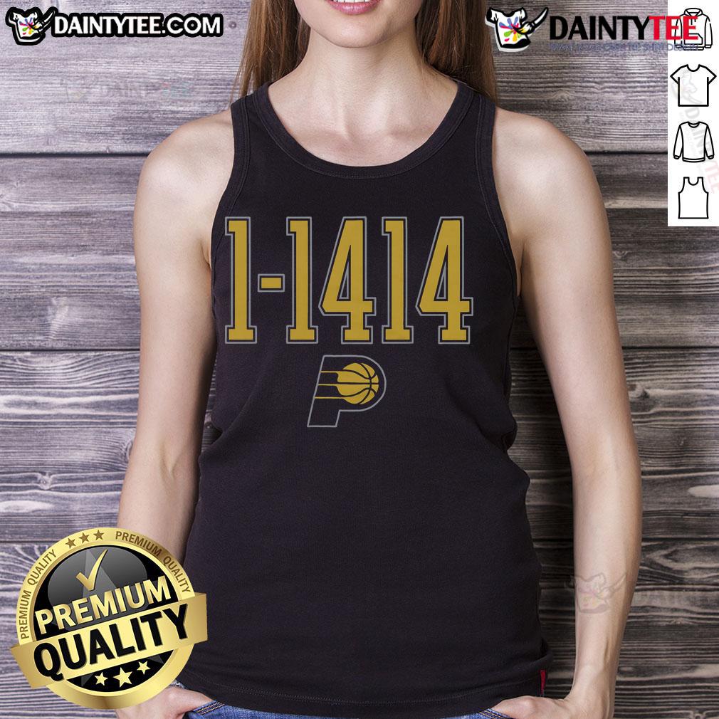Good Indiana Pacers 1414 tank top featuring team colors and logo, perfect for fans and summer sportswear.