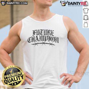 Good Michael Morales Future Champion Barbed Wire Tank Top featuring a bold design and stylish fit for fans.