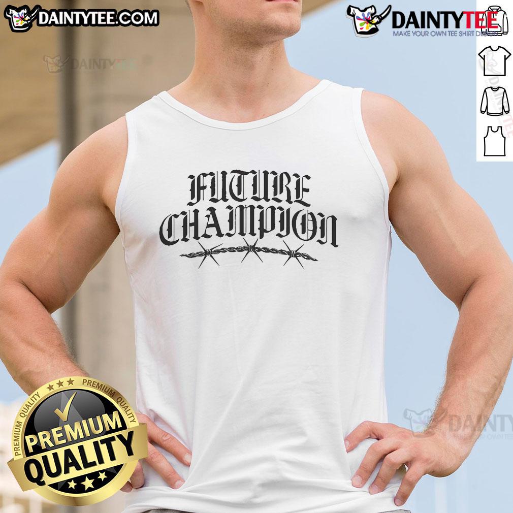 Good Michael Morales Future Champion Barbed Wire Tank Top featuring a bold design and stylish fit for fans.