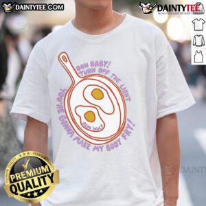 Good Remi Wolf Ooh Baby Turn Of The Light T-Shirt featuring fun graphics and lyrics, perfect for music fans.