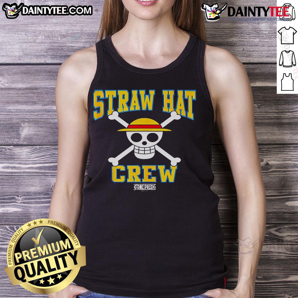 Good Straw Hat Crew Athletic Type Jolly Rogers Tank Top featuring vibrant design and comfortable fit for fans and fashion.