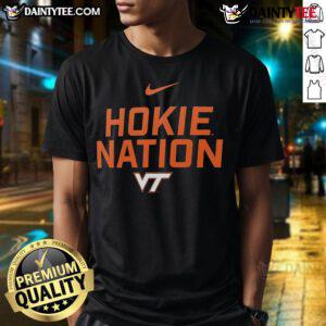Good Virginia Tech Hokies Nation T-Shirt featuring bold logo and vibrant colors, perfect for fans and game day wear.