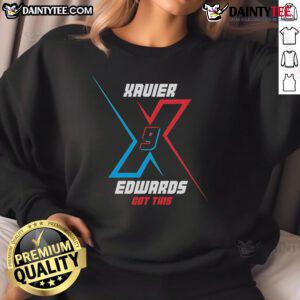 Alt Text: Good X Got This Xavier Edwards sweatshirt featuring stylish design, perfect for fans and casual wear.