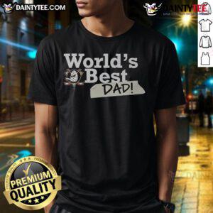 Alt Text: Nice Anaheim Ducks World's Best Dad T-Shirt featuring team logo and vibrant colors, perfect gift for hockey dads.