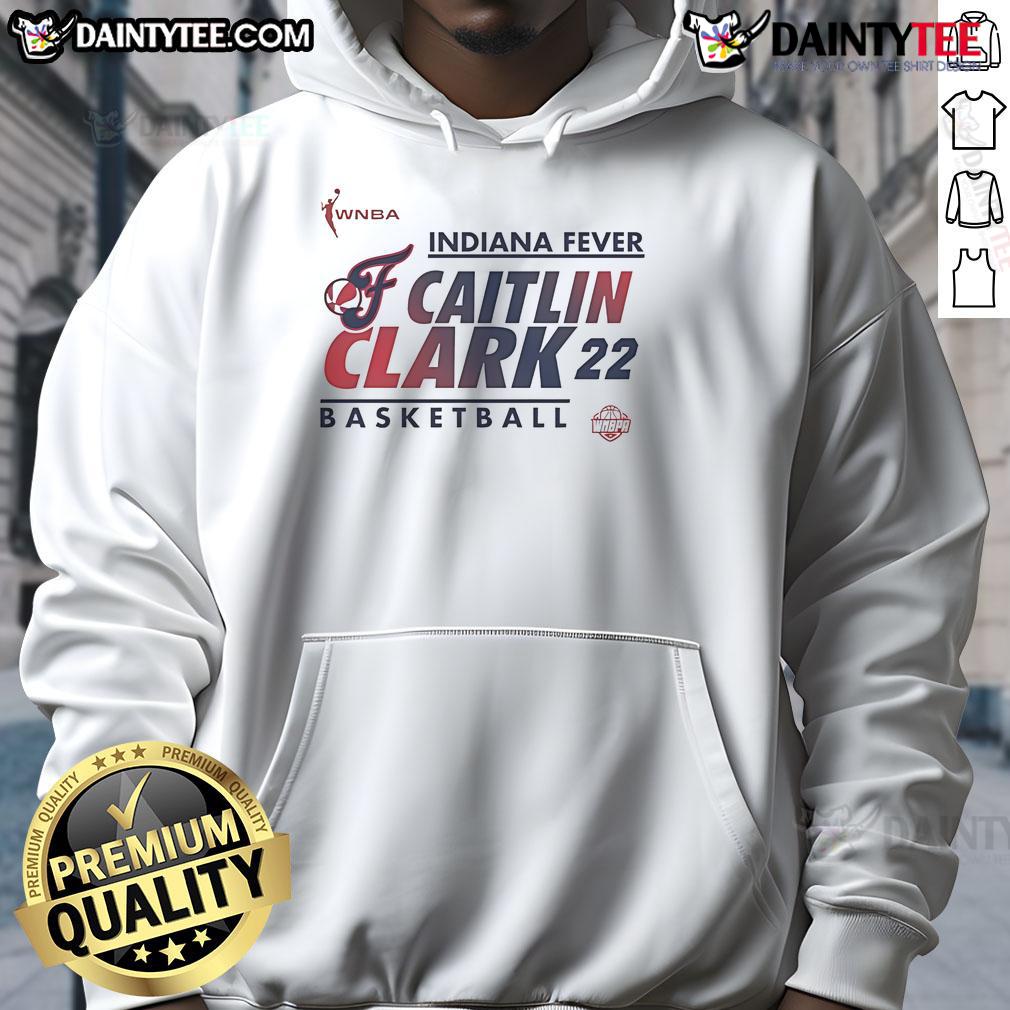 Nice Caitlin Clark Indiana Fever WNBA basketball hoodie showcasing vibrant team colors and stylish design.