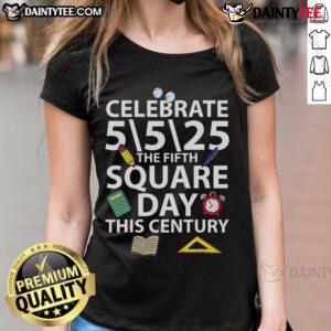 Celebrate the Fifth Square Root Day this century with this stylish ladies tee featuring a unique design.