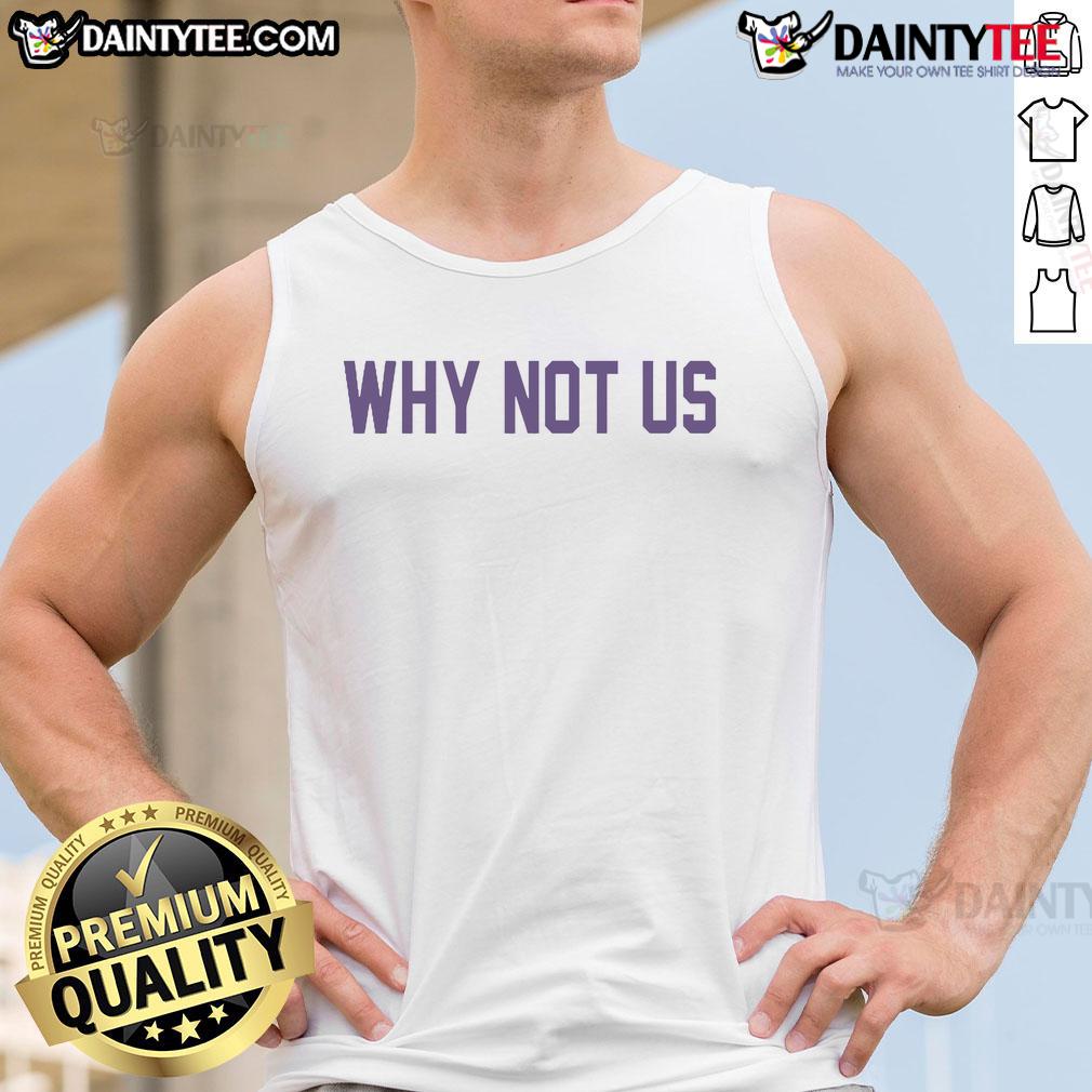 Nice Clemson Tigers Softball 'Why Not Us' tank top featuring vibrant colors and team logo, perfect for fans and athletes.