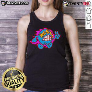 Stylish 'World Hello' tank top in vibrant colors, perfect for summer adventures and casual outings. Nice Coming Soon design.