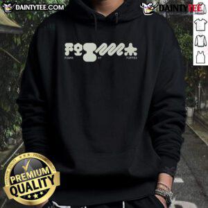 Chunky Glyph Hoodie featuring Nice Figma Merch design, perfect for stylish and comfortable streetwear.