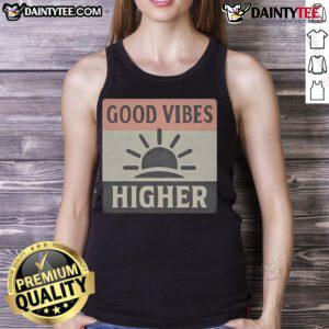 Nice Good Vibes Higher Tank Top in vibrant colors, perfect for summer outfits and casual wear.