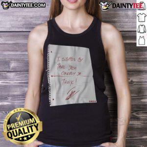 Josh Conerly Jr. wearing a stylish tank top at a recent event, showcasing a casual look. Nice vibes all around!