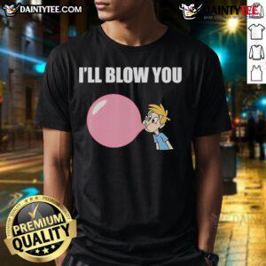 Nice I'll Blow You Balloon T-Shirt featuring a playful design and vibrant colors for fun casual wear.
