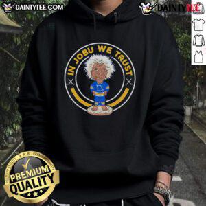 Nice In Jobu We Trust Louis Hockey Hoodie featuring a stylish design ideal for hockey fans and casual wear.