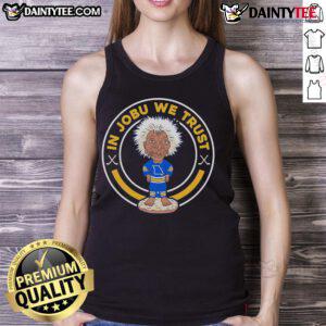 Nice In Jobu We Trust Louis hockey tank top featuring a bold graphic design, perfect for sports fans and summer wear.