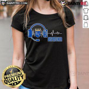 Nice Kansas City Royals Dispatcher Ladies Tee featuring team logo and stylish design for female fans.