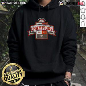 Alt Text: Stylish 'Nice Texas Longhorns 2025 SEC Regular Season Title Special Hoodie' featuring team colors and logo.