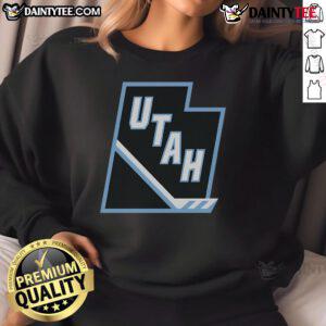 Nice Utah Mammoth Tertiary Logo Sweatshirt featuring a stylish design perfect for casual wear and comfort.