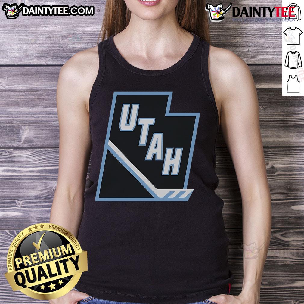 Nice Utah Mammoth Tertiary logo tank top featuring a stylish design perfect for casual wear.