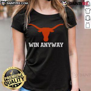 Texas Longhorns 2025 ladies tee featuring a stylish design, perfect for fans celebrating their team spirit.