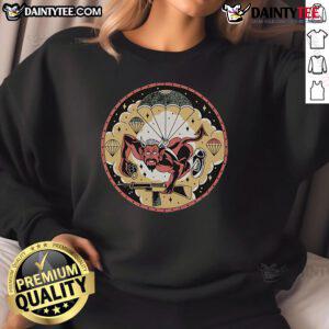 Official 508th FFTS Athletic Sweatshirt in navy blue, featuring the squadron logo and a comfortable design for active wear.