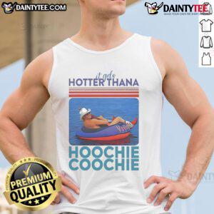 Official Alan Jackson Hotter Than A Hoochie Coochie tank top featuring bold graphics and a stylish design for fans.