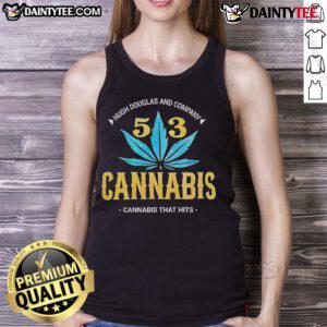 Official Hugh Douglas and Company 503 cannabis tank top featuring vibrant design and bold logo for cannabis enthusiasts.