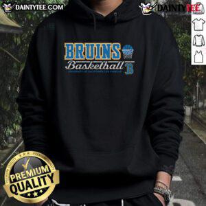 Alt Text: Vintage gray UCLA Bruins basketball hoodie featuring classic logo and comfortable fit for fans and sports enthusiasts.
