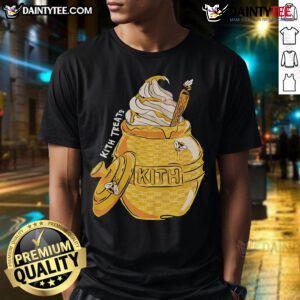 Awesome Kith Treats Ice Cream T-Shirt featuring colorful ice cream graphics on a stylish casual tee.