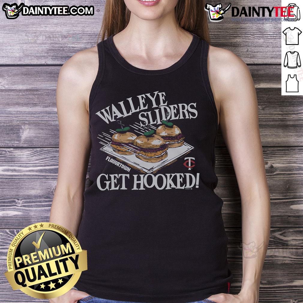Awesome MLB X Flavortown Minnesota Twins burger tank top featuring vibrant colors and a fun design for fans.