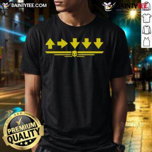 Awesome The Almighty 500Kg Helldivers 2 T-Shirt featuring bold graphics and stylish design for gaming enthusiasts.