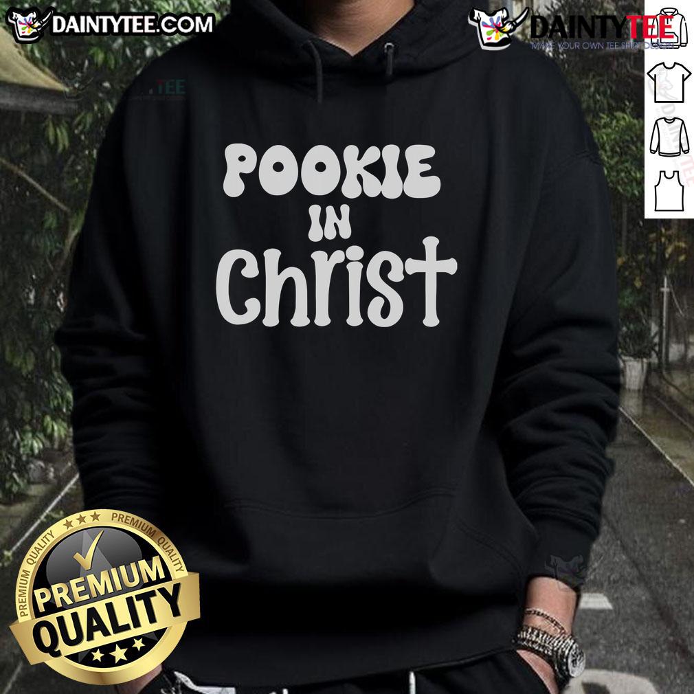 Cute SylentBell Pookie wearing a Christ hoodie, showcasing adorable style and vibrant colors.
