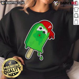 Funny Phan Pop ice cream sweatshirt featuring vibrant colors and playful design, perfect for casual wear and ice cream lovers.