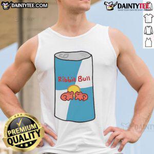 Cute tank top featuring a funny ribbit bull design, perfect for casual wear and animal lovers.