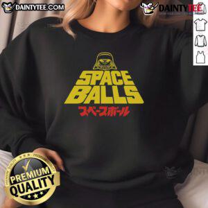 Funny Star Wars Space Balls sweatshirt featuring a humorous graphic design for sci-fi fans and movie lovers.
