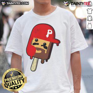 Good Bryce Harper Pop Ice Philadelphia Phillies T-Shirt featuring vibrant graphics and a comfortable fit for fans.