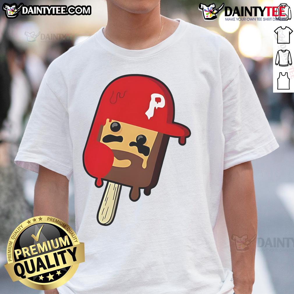 Good Bryce Harper Pop Ice Philadelphia Phillies T-Shirt featuring vibrant graphics and a comfortable fit for fans.