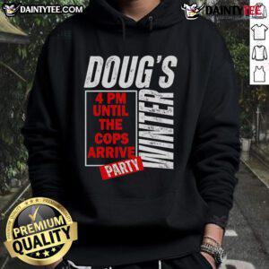 Good Dougs Winter Party February Hoodie in cozy fabric, perfect for chilly celebrations and stylish winter gatherings.