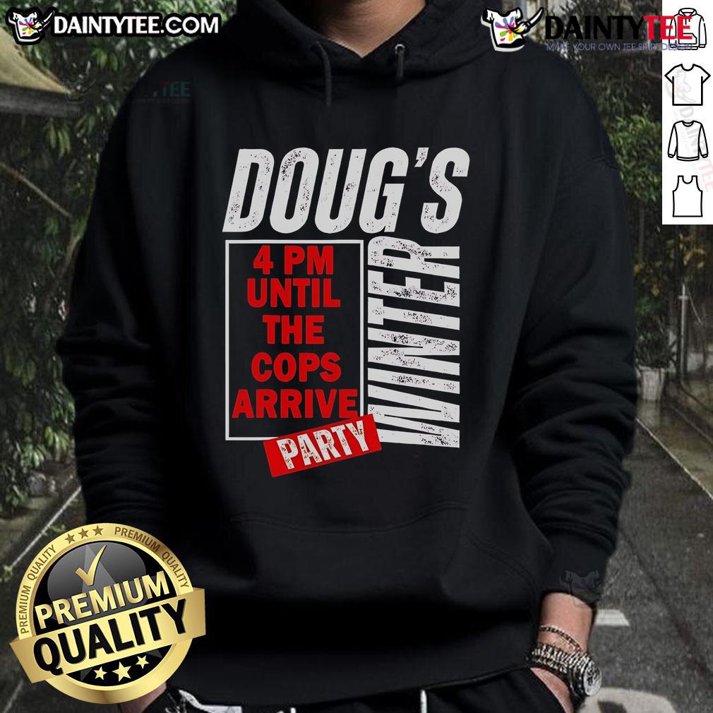 Good Dougs Winter Party February Hoodie in cozy fabric, perfect for chilly celebrations and stylish winter gatherings.