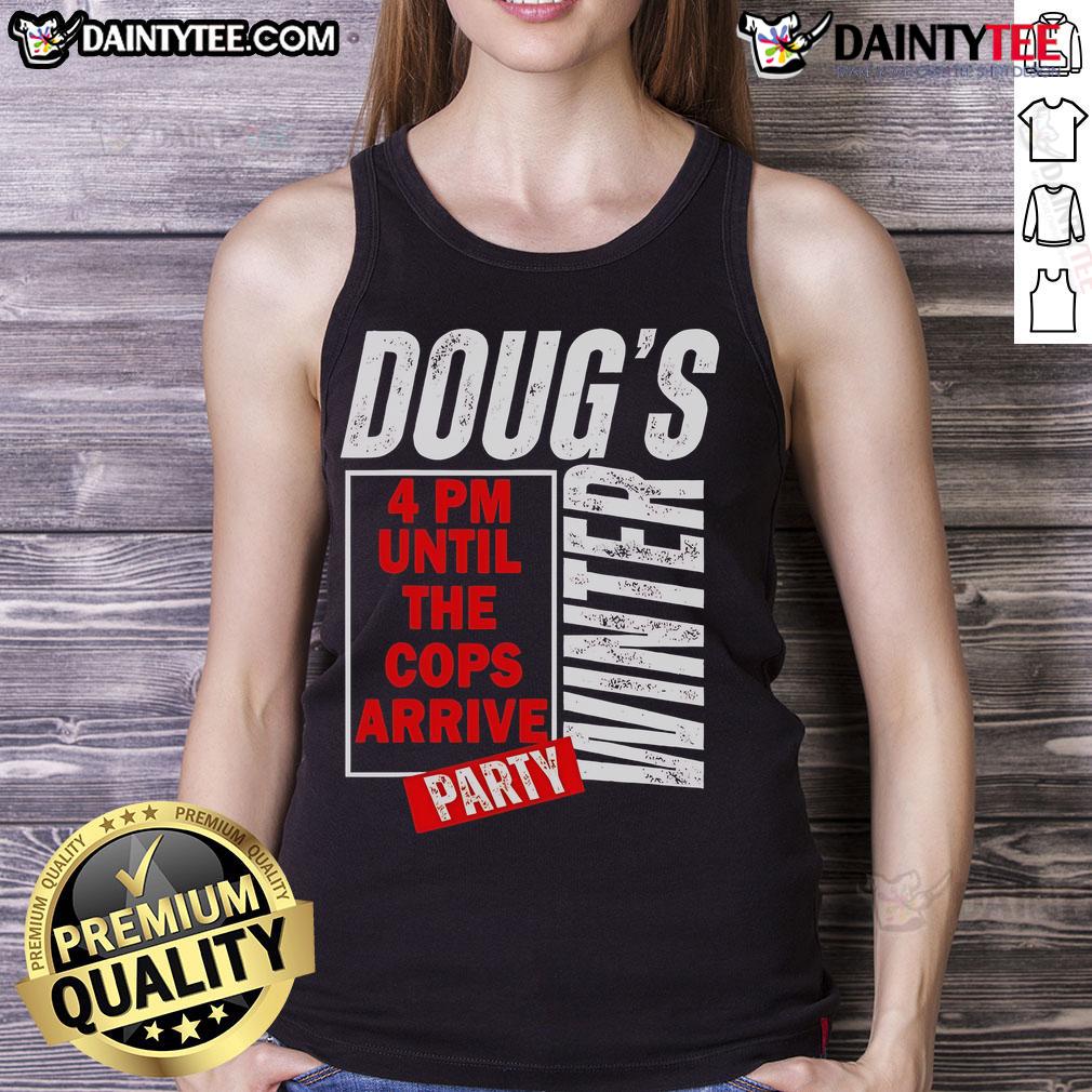 Good Dougs Winter Party February tank top featuring a stylish design perfect for winter festivities.