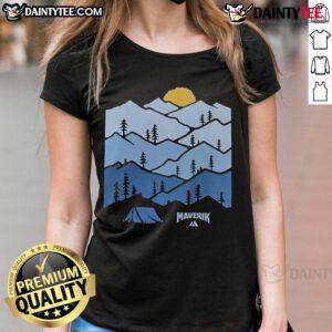 Good Maverik Twilight Peaks Ladies Tee featuring a stylish design perfect for outdoor adventures and casual wear.