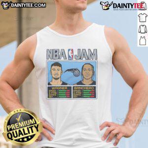 Good NBA Jam Magic Wagner and Banchero tank top featuring vibrant graphics and sporty design, perfect for fans.