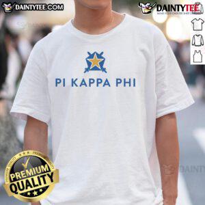 Good Pi Kappa Phi Star T-Shirt featuring a stylish design perfect for fraternity events and casual wear.