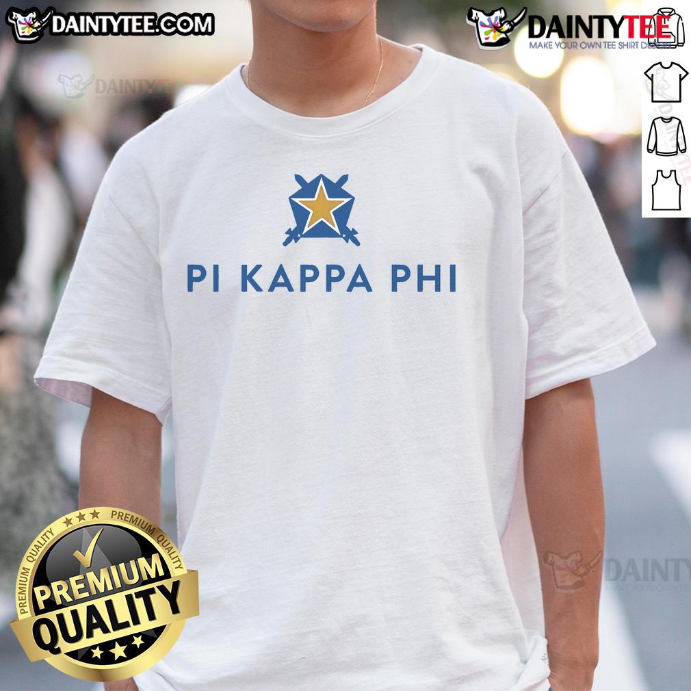 Good Pi Kappa Phi Star T-Shirt featuring a stylish design perfect for fraternity events and casual wear.