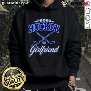 Good Proud Hockey Girlfriend Hoodie in vibrant colors, showcasing team spirit and style for hockey enthusiasts.