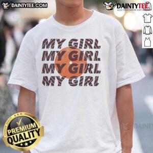 Nice Ain't Too Proud My Girl T-Shirt featuring a stylish design, perfect for fans of classic music and trendy apparel.