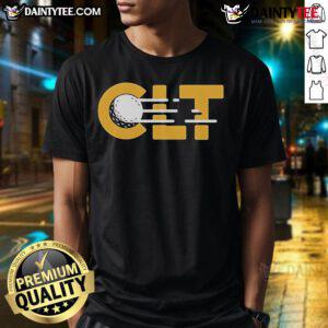 Alt Text: Nice Clt Golf 704 T-Shirt featuring a stylish design, perfect for golf enthusiasts and casual wear.