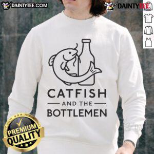 Nice Catfish and the Bottlemen sweatshirt featuring vibrant design, perfect for fans of the band and stylish casual wear.
